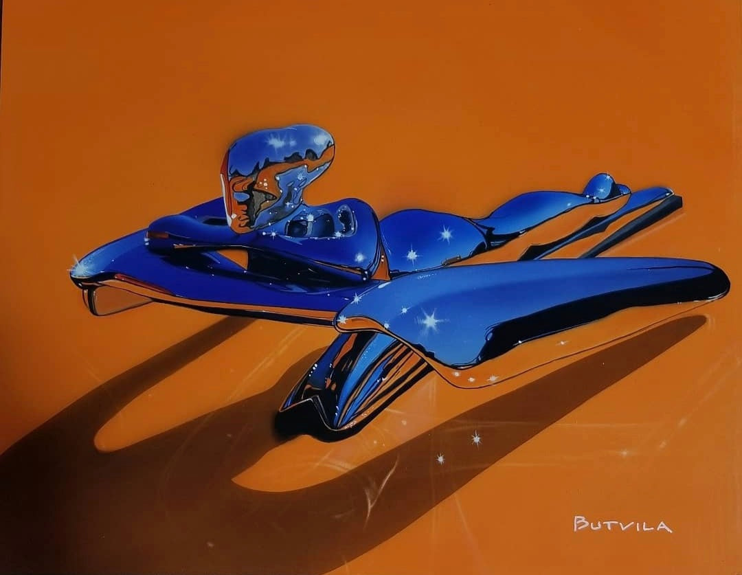 Hood Ornament Painting - Nash - Metropolitan