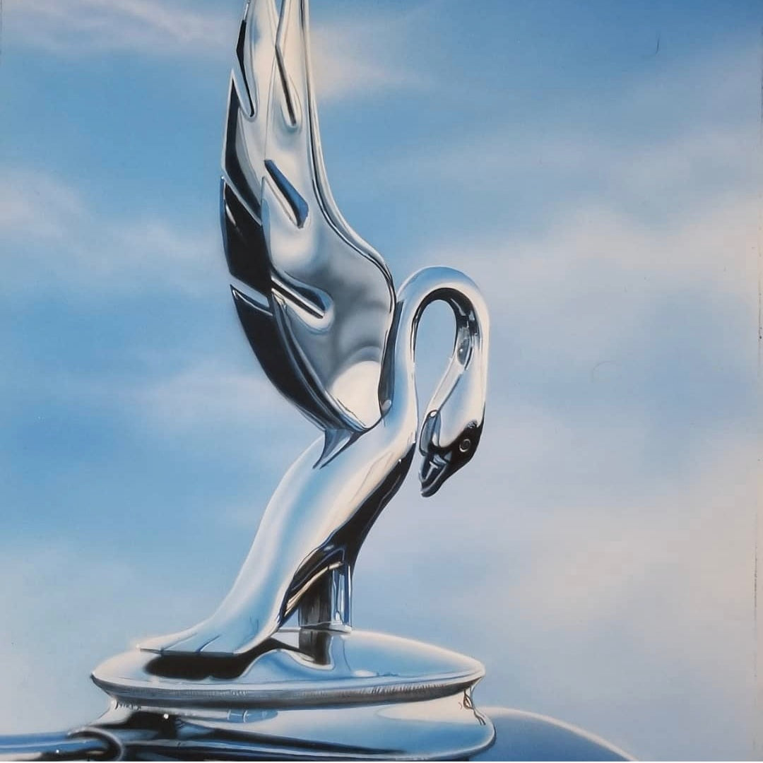 Hood Ornament Painting - Packard