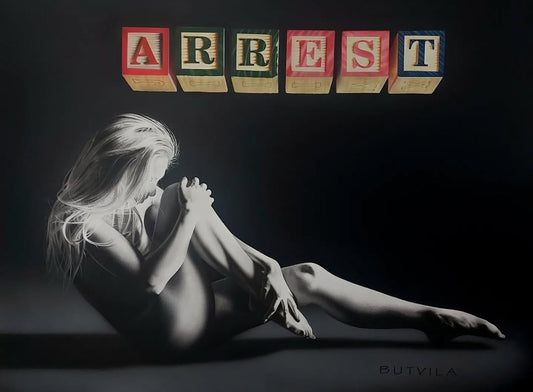 Under Arrest- Painting